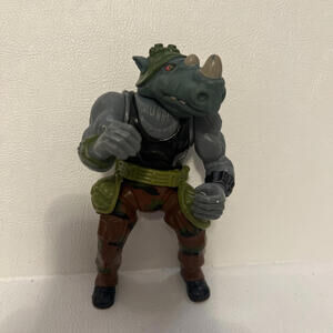 Vintage 1987 Playmates Teenage Mutant Ninja Turtles  Rocksteady Action Figure.